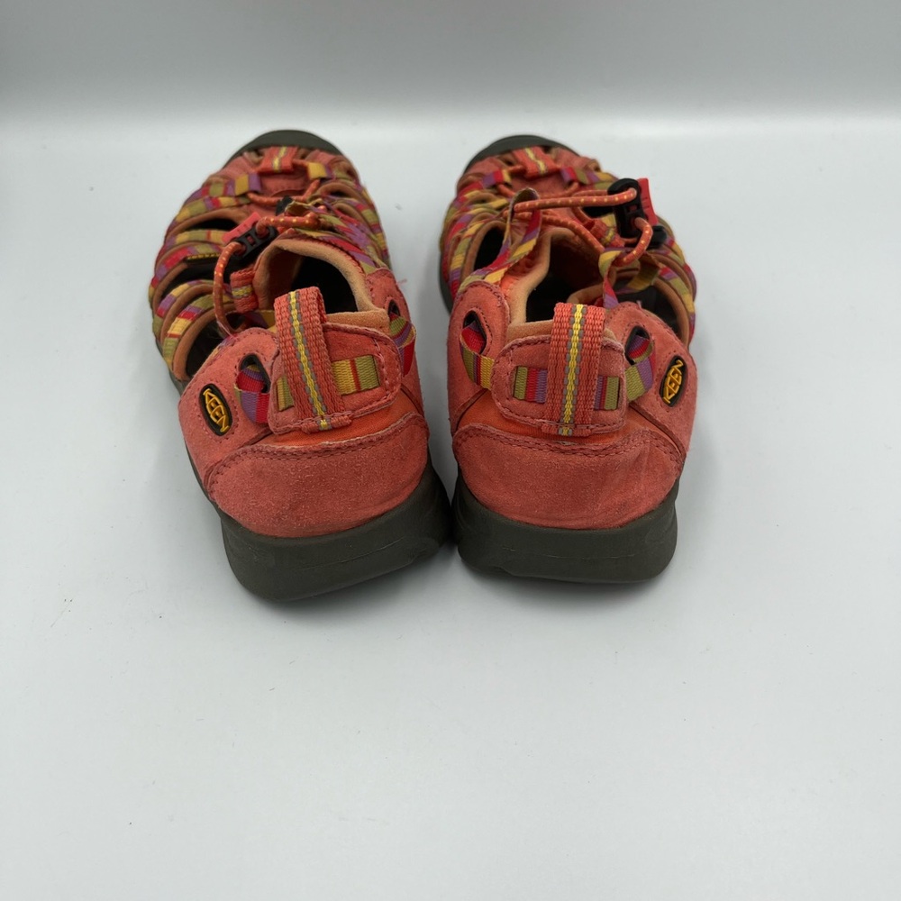 KEEN Whisper Coral Multi-Color Waterproof Sport Hiking Sandals Youth Girls 4 - Picture 5 of 10